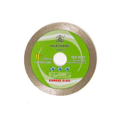 105×1.2×20MM συνεχής λεπίδα διαμαντιών πλαισίων 4 ίντσας για την τεκτονική κεραμιδιών