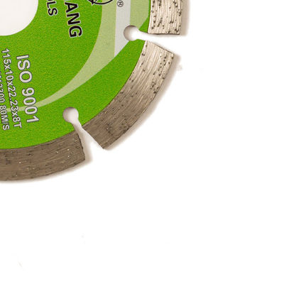 Ο κρύος Τύπος 4.5inch “115×1.2/1.8×10×22.23×8T έτεμνε τη λεπίδα διαμαντιών για το γενικό σκοπό, Stone με τα μακρά ζωή