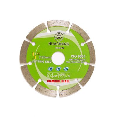 5 η» 125mm τετμημένη λεπίδα 22.23mm διαμαντιών άντεξε τον τετμημένο τέμνοντα δίσκο