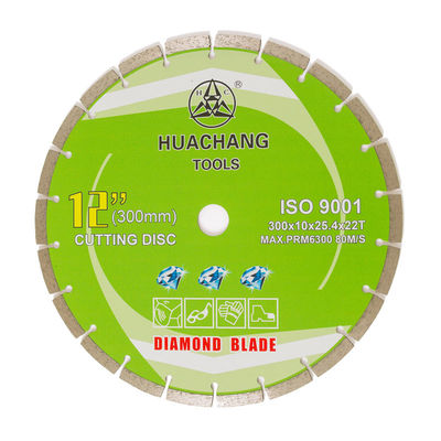 300x25.4mm ξηρά τετμημένη περικοπή λεπίδα διαμαντιών 12 ίντσας για πέτρινο τέμνοντα διπλής χρήσεως γρανίτη