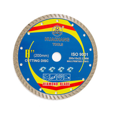 7» λεπίδα 200mmx22.23mm διαμαντιών πορσελάνης πλακών 8 ίντσας» τέμνουσα ρόδα διαμαντιών 8