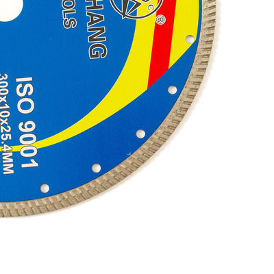 λεπίδα διαμαντιών πορσελάνης 12inch 300mm υψηλή - η ποιότητα για τα τέμνοντα κεραμίδια 25.4mm πορσελάνης άντεξε