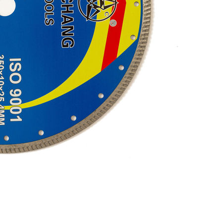 Καυτός Τύπος 14inch “350×2.2/3.2×10×25.4mm υψηλά - σώμα χάλυβα διαμαντιών Blade65Mn ποιοτικής πορσελάνης με τη μακριά τέμνουσα ζωή