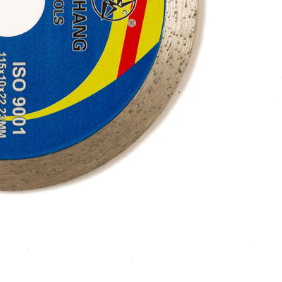 Το καυτό κεραμίδι διαμαντιών Τύπου 4.5inch 115×1.2/1.8×10×22.23mm είδε τις λεπίδες για το γενικό σκοπό, κεραμικός, μαρμάρινος και συγκεκριμένος