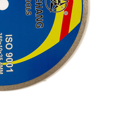 350mm 14 ίντσα 250mm λεπίδα πριονιών κεραμιδιών διαμαντιών 10 ίντσας για τα τορνευτικά πριόνια 25.4mm άντεξαν