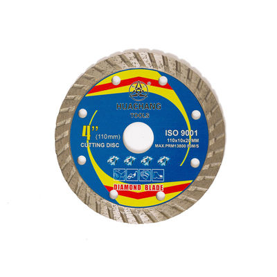 4.3inch 110x20mm έξοχη λεπτή λεπίδα πριονιών διαμαντιών πορσελάνης υψηλή - σώμα ποιοτικού 65Mn χάλυβα
