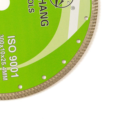 Κρύος Τύπος 12inch 300×2.0/3.0×10×25.4mm στροβιλο λεπίδα διαμαντιών για το γενικό σκοπό, κεραμικός, μαρμάρινος και συγκεκριμένος