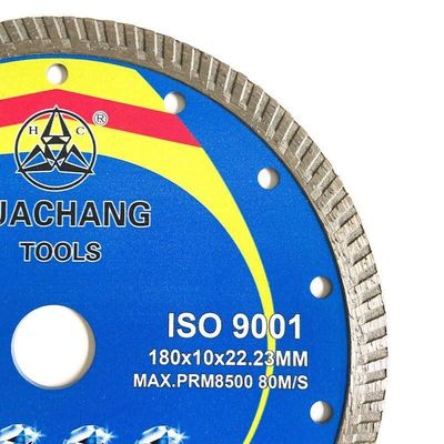 6 ίντσα 180mm λεπίδα διαμαντιών υψηλή - τέμνων δίσκος ποιοτικής πορσελάνης για το μύλο γωνίας 22.23mm Boree