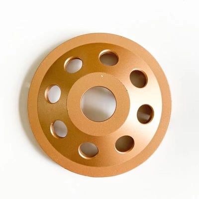 Υψηλός - το ποιοτικό 4inch λέιζερ ένωσε στενά ρόδα φλυτζανιών διαμαντιών υπόλοιπου κόσμου 105mm την ενιαία για τα συγκεκριμένα, πέτρινα, σκληρά οικοδομικά υλικά