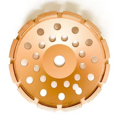 7inch 180mm ξηρά ενιαία ρόδα φλυτζανιών διαμαντιών υπόλοιπου κόσμου γενικού σκοπού για το σκυρόδεμα