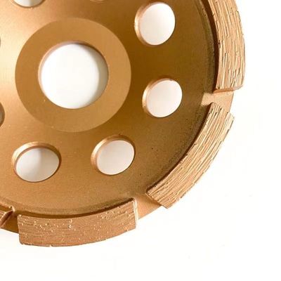 7inch 180mm ξηρά ενιαία ρόδα φλυτζανιών διαμαντιών υπόλοιπου κόσμου γενικού σκοπού για το σκυρόδεμα