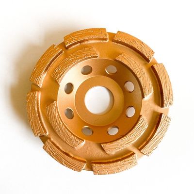115mm 4-1/2 μέσα. Διπλή ρόδα φλυτζανιών διαμαντιών υπόλοιπου κόσμου για το πέτρινο διπλό φλυτζάνι διαμαντιών