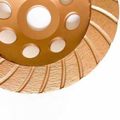 Εργαλείο 5inch 125×4.5×20×22.23mm HuaChang συνεχής στροβιλο αλέθοντας ρόδα φλυτζανιών διαμαντιών για το σκυρόδεμα, Stone