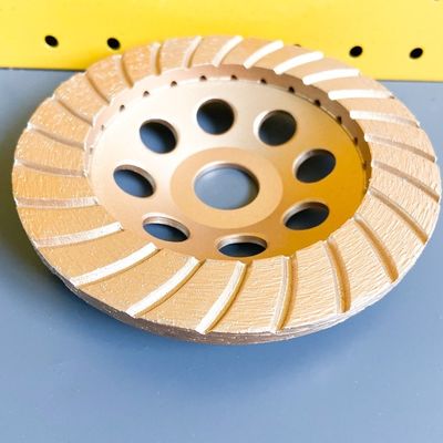 Το εργαλείο 6inch HuaChang συμπύκνωσε τη συνεχή στροβιλο αλέθοντας ρόδα φλυτζανιών διαμαντιών 150mm για τα συγκεκριμένα, πέτρινα, οικοδομικά υλικά
