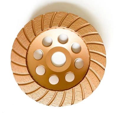 Υψηλός - ποιότητα 7inch 180×4.5×20×22.23mm συνεχής στροβιλο αλέθοντας ρόδα φλυτζανιών διαμαντιών για το σκυρόδεμα, Stone