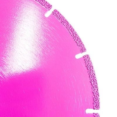 Υψηλός - η ποιότητα 100×1.4/2.2×5×20×12T σκουπίζει τη συγκολλημένη λεπίδα πριονιών διαμαντιών για τη βιομηχανία επεξεργασίας μηχανημάτων με ηλεκτρική σκούπα