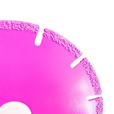 Υψηλός - η ποιότητα 100×1.4/2.2×5×20×12T σκουπίζει τη συγκολλημένη λεπίδα πριονιών διαμαντιών για τη βιομηχανία επεξεργασίας μηχανημάτων με ηλεκτρική σκούπα