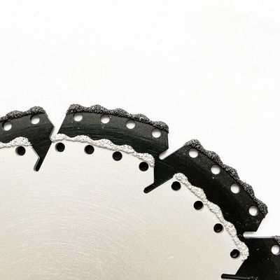 συγκολλημένη λεπίδα διαμαντιών 5inch 125x22.23mm κενό για την πέτρινη κοπή