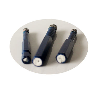 κομμάτι τρυπανιών πυρήνων διαμαντιών 10x65x10mm ξηρό για το κεραμικό μάρμαρο πορσελάνης κεραμιδιών γρανίτη