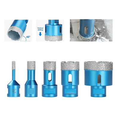 30×15×60×M14 για τα μαρμάρινα κομμάτια πυρήνων διαμαντιών πορσελάνης κεραμιδιών Ganite με υψηλό - ποιοτικά μακρά ζωή