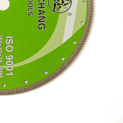 14inch “κρύος Τύπος λεπίδων διαμαντιών 350×2.2/3.2×10×25.4mm στροβιλο για το γενικό σκοπό, κεραμικός, μαρμάρινος και συγκεκριμένος