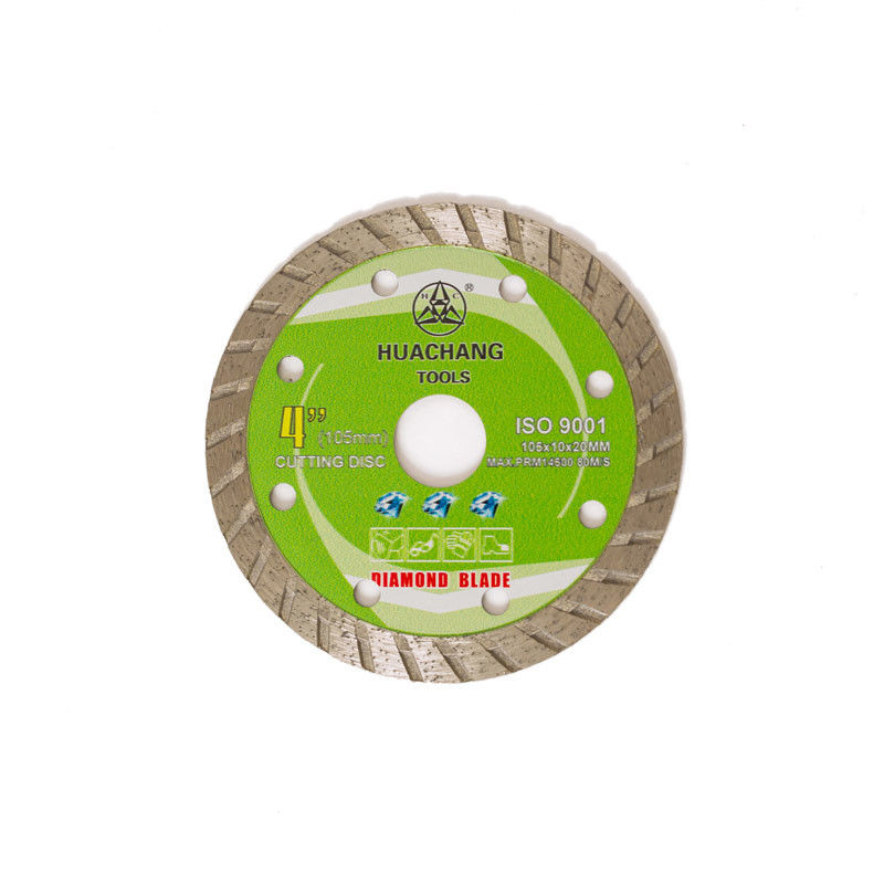 Κρύος Τύπος 4inch 105*1.8/1.2*10*8*20mm στροβιλο λεπίδα διαμαντιών για το γενικό σκοπό, κεραμικός, μαρμάρινος και συγκεκριμένος