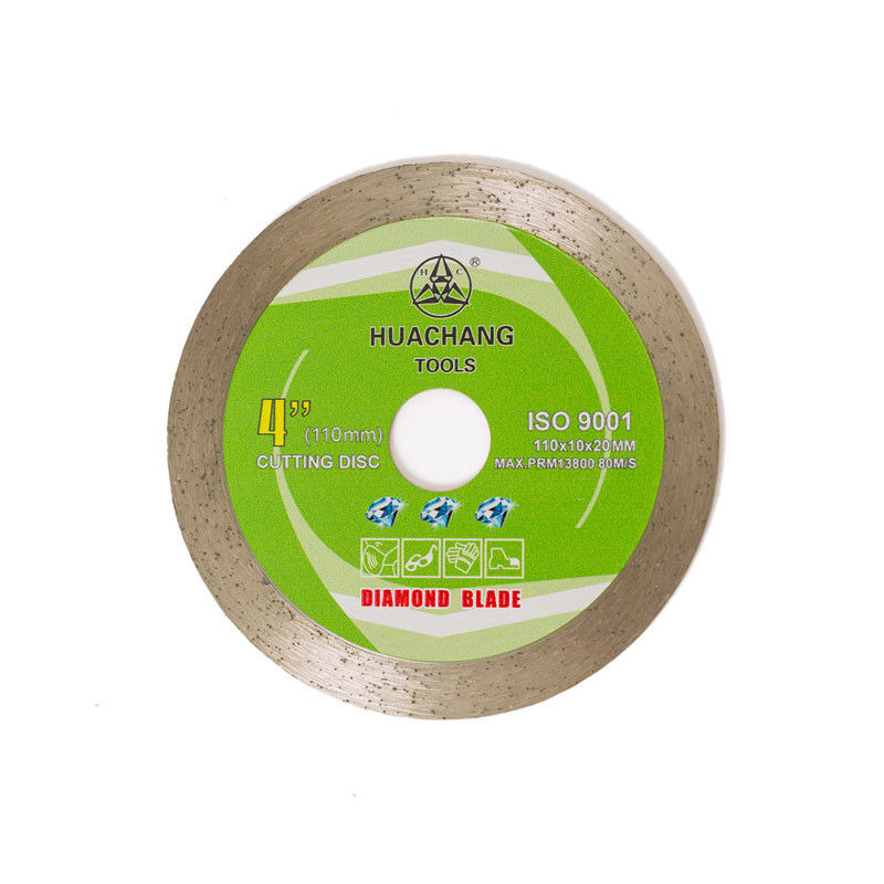 4.3inch 110mmx20mmx1.2mm συνεχής λεπίδα διαμαντιών πλαισίων για υγρό ξηρό κεραμικών κεραμιδιών