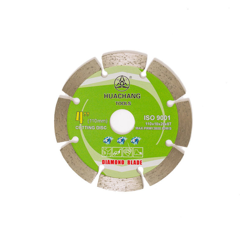 Κρύος Τύπος 4.3inch 110×1.2/1.8×10×20×8T υψηλός - τετμημένη ποιότητα λεπίδα διαμαντιών για το γενικό σκοπό με τα μακρά ζωή