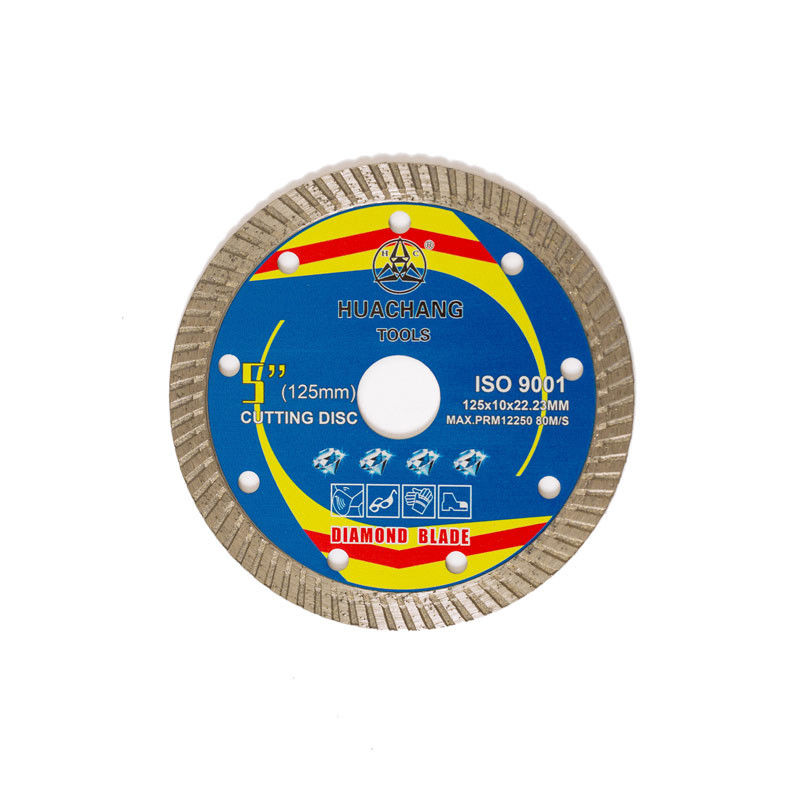 5 κεραμίδι ίντσας και λεπίδα 115mmx22.23mm διαμαντιών πορσελάνης εργαλεία Huachang χάλυβα 65Mn