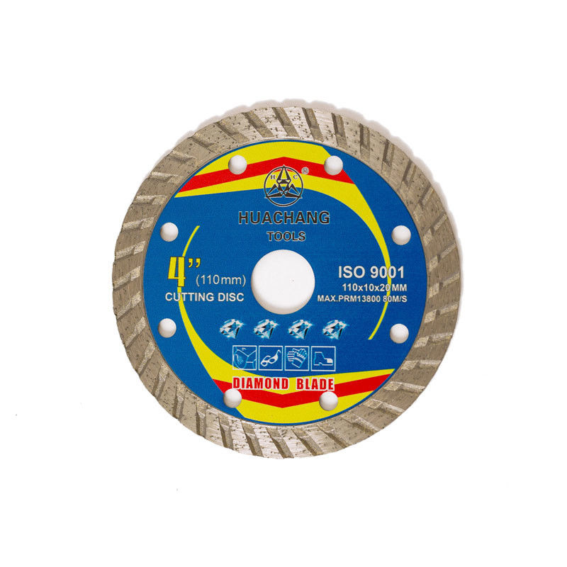 4.3inch 110x20mm έξοχη λεπτή λεπίδα πριονιών διαμαντιών πορσελάνης υψηλή - σώμα ποιοτικού 65Mn χάλυβα