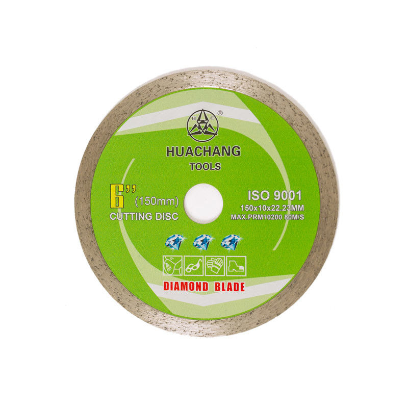 150x1.4x22.4mm 6inch 175mm συνεχής λεπίδα διαμαντιών πλαισίων 7 ίντσας για το υγρό κεραμικό κεραμίδι πριονιών κεραμιδιών