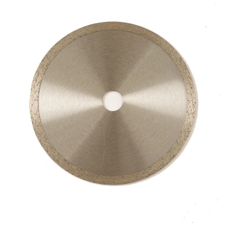 Κρύος Τύπος 7inch 180×1.6/2.2×10×22.23mm συνεχής λεπίδα διαμαντιών πλαισίων για κεραμικό, μάρμαρο με τη μακριά τέμνουσα ζωή