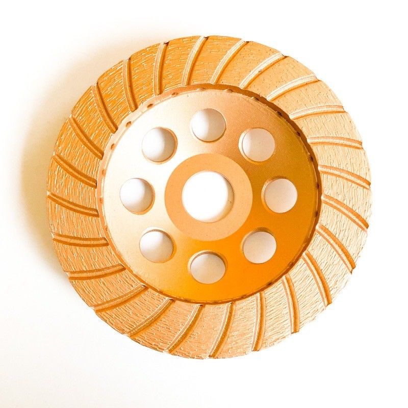 Εργαλείο 5inch 125×4.5×20×22.23mm HuaChang συνεχής στροβιλο αλέθοντας ρόδα φλυτζανιών διαμαντιών για το σκυρόδεμα, Stone