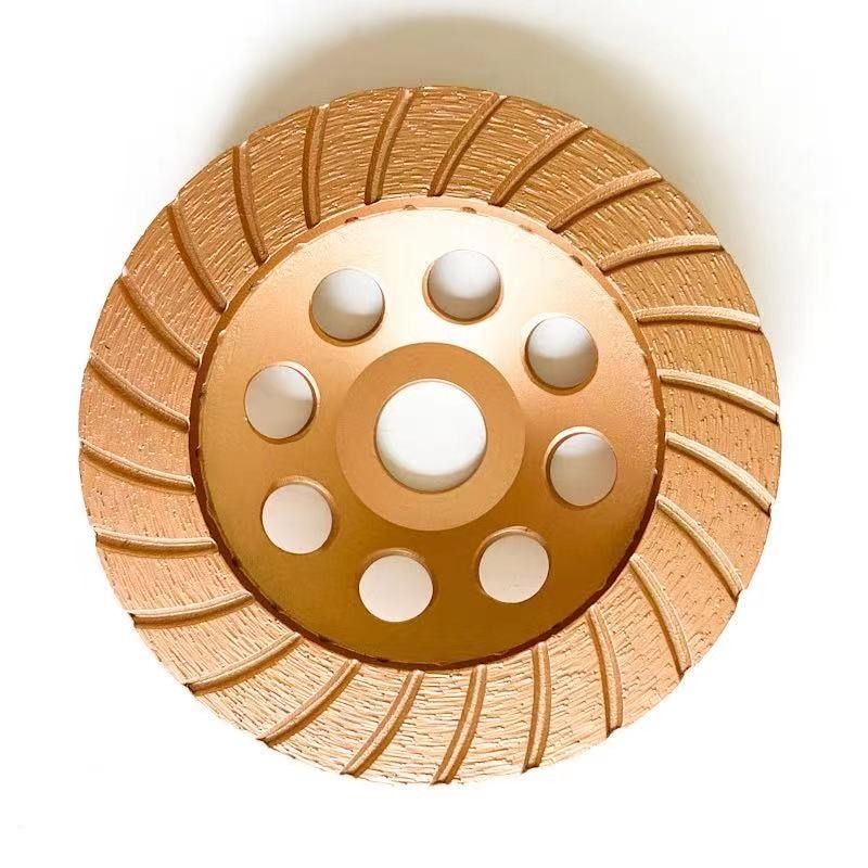 Υψηλός - ποιότητα 7inch 180×4.5×20×22.23mm συνεχής στροβιλο αλέθοντας ρόδα φλυτζανιών διαμαντιών για το σκυρόδεμα, Stone