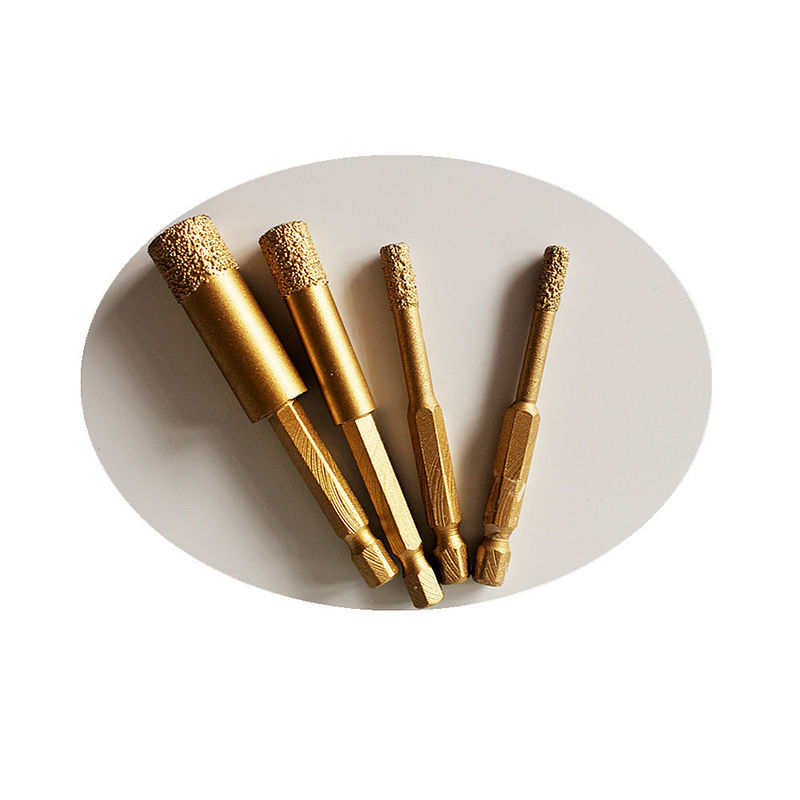 κομμάτια τρυπανιών πυρήνων διαμαντιών 10*65*10mm ξηρά για τα μαρμάρινα κομμάτια τρυπανιών πορσελάνης κεραμιδιών Ganite με υψηλό - ποιοτικά μακρά ζωή